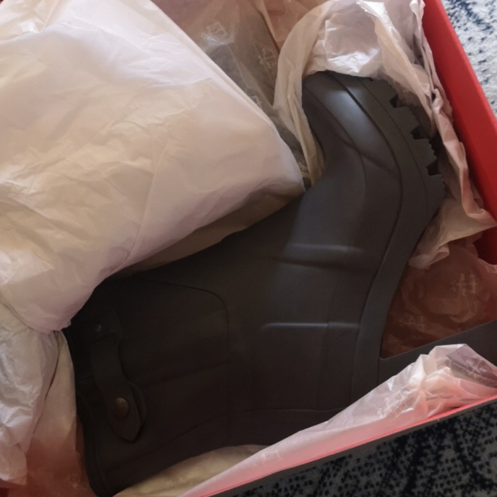 Hunter- High Heel Rain Boots
